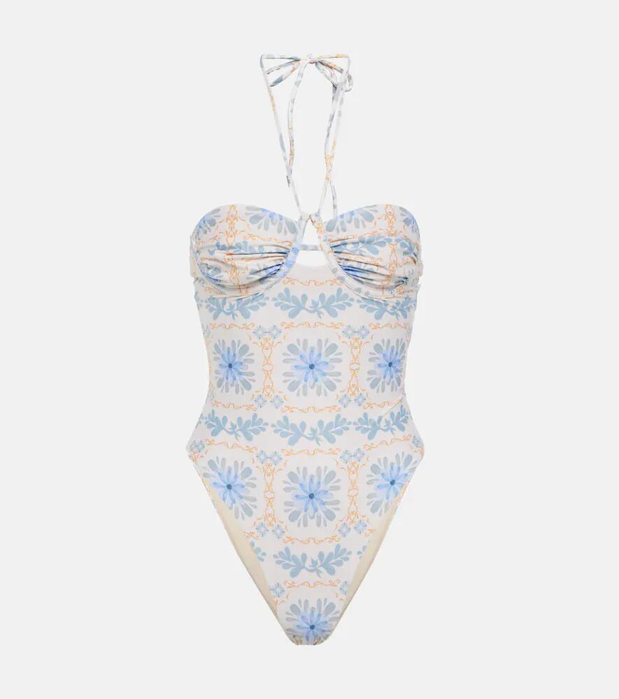 Agua by Agua Bendita Sandalo Chivas printed swimsuit Cover