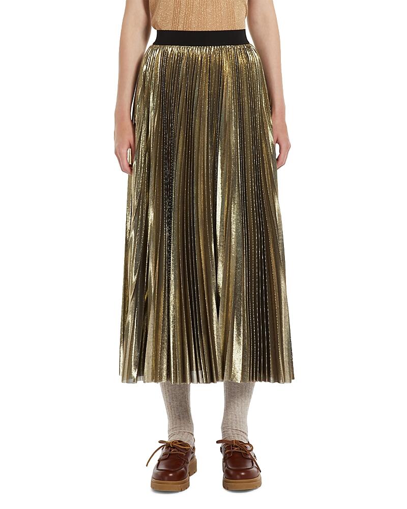 Weekend Max Mara Nurra Georgette Midi Skirt Cover