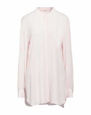 Her Shirt Her Dress Woman Shirt Light pink Viscose, Silk Cover