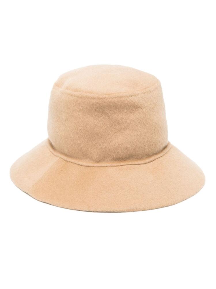 P.A.R.O.S.H. wool slip-on bucket hat - Brown Cover