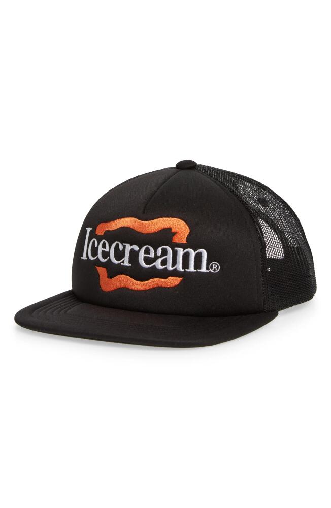 ICECREAM Essential Snapback Baseball Cap in Black Cover