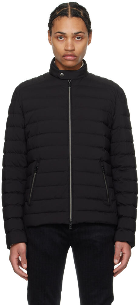 Ralph Lauren Purple Label Black Varens Down Jacket Cover