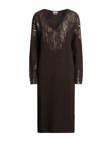 Ballantyne Woman Midi dress Cocoa Wool Cover