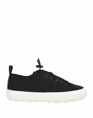 Superga Woman Sneakers Black Nylon Cover