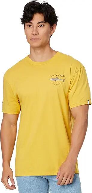 Salty Crew Bruce Short Sleeve Tee (Mustard) Men's T Shirt Cover