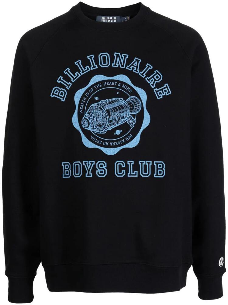 Billionaire Boys Club logo-print cotton jumper - Black Cover