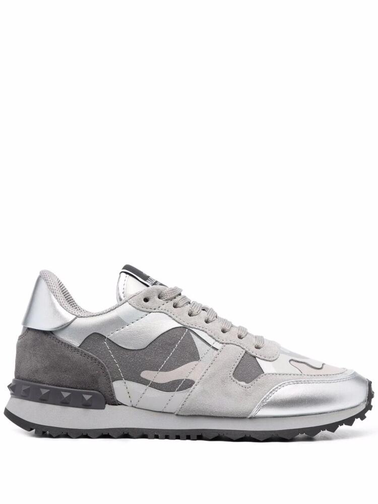 Valentino Garavani Rockrunner low-top sneakers - Grey Cover