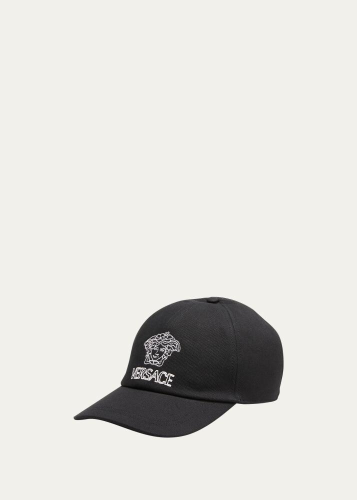 Versace Men's Medusa Head Logo Baseball Cap Cover