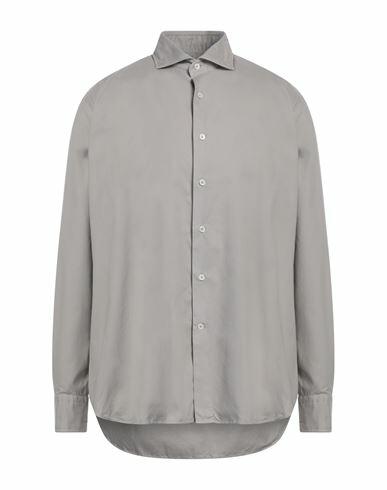 Alessandro Gherardi Man Shirt Grey Cotton Cover