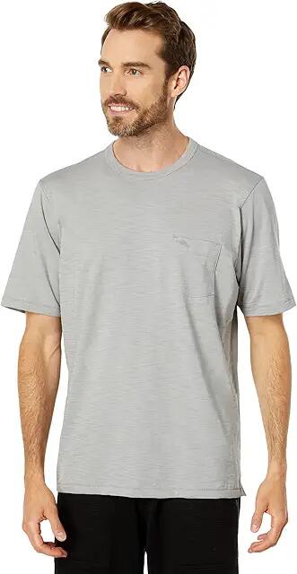 Tommy Bahama Bali Beach Crew Short Sleeve (Ultimate Gray) Men's Clothing Cover