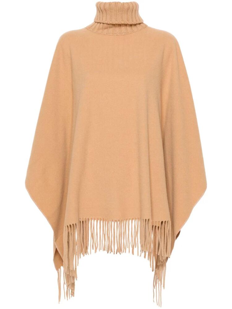 Fabiana Filippi Platinum Lucky poncho - Brown Cover