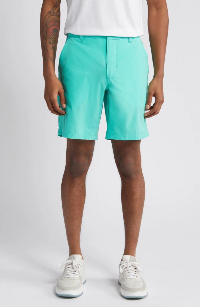 Swannies Arlo Mesh Golf Shorts in Cactus Cover