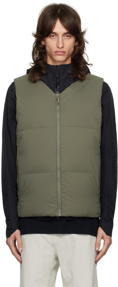 Veilance Green Conduit Down Vest Cover