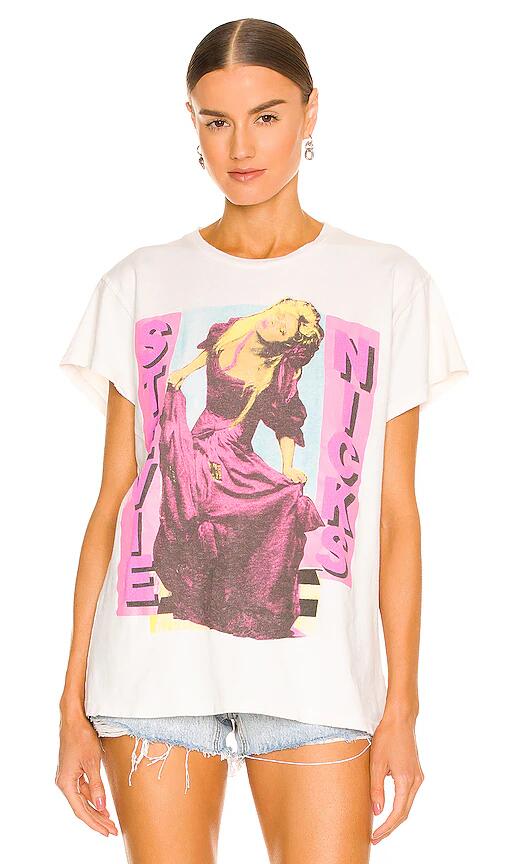 Madeworn Stevie Nicks Tee in Cream Cover