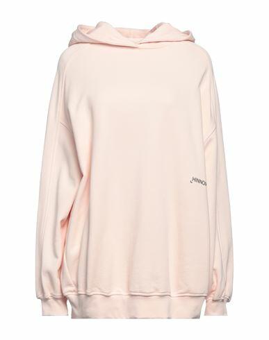 Hinnominate Woman Sweatshirt Pink Cotton, Elastane Cover