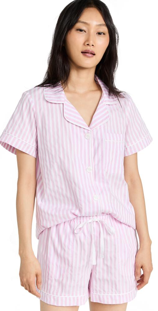 BedHead PJs Classic Stripe Pajama Set Pink Stripe Cover