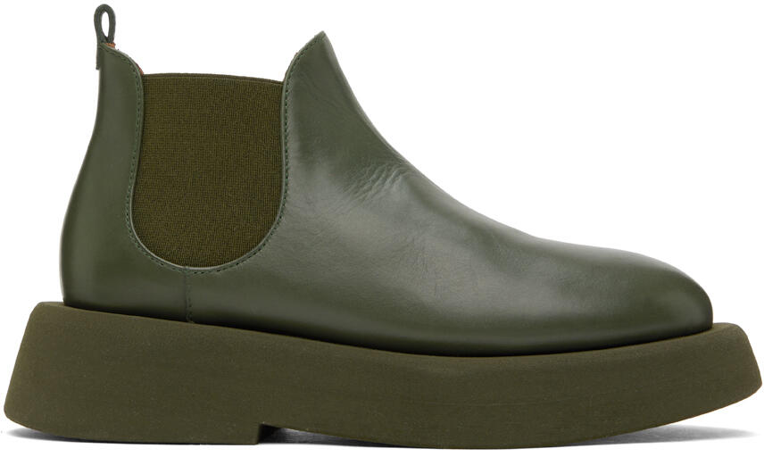 Marsèll Khaki Gomme Gommellone Chelsea Boots Cover