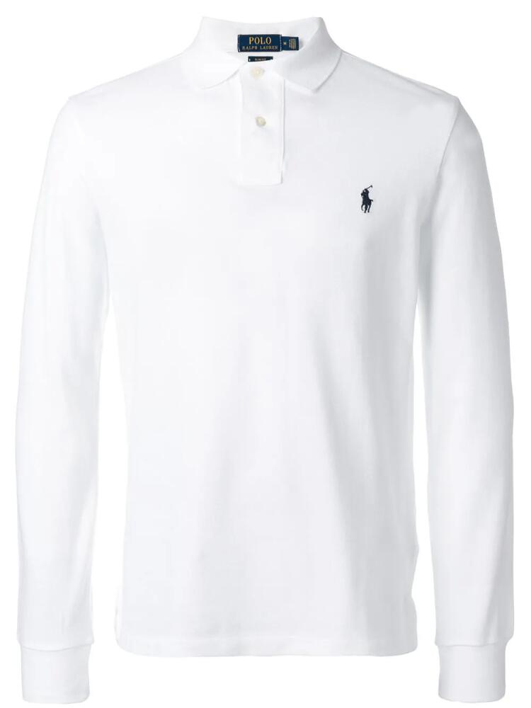 Polo Ralph Lauren contrast logo polo shirt - White Cover