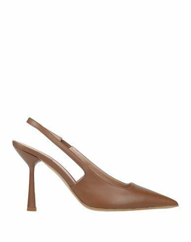 Islo Isabella Lorusso Woman Pumps Brown Leather Cover