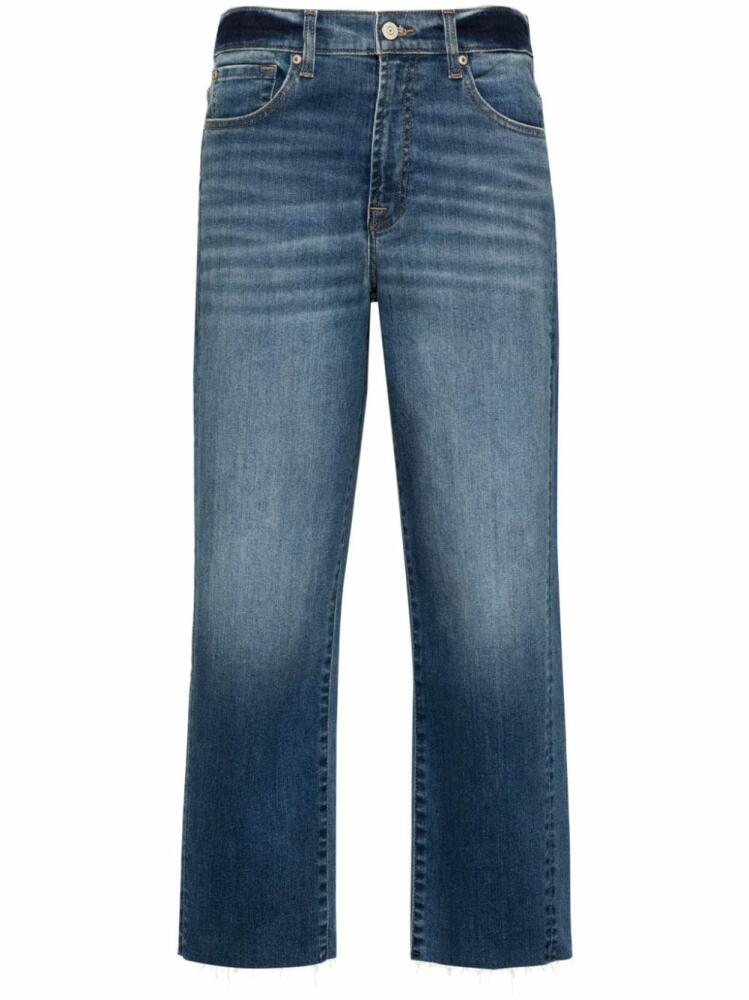 7 For All Mankind The Modern straight-leg jeans - Blue Cover