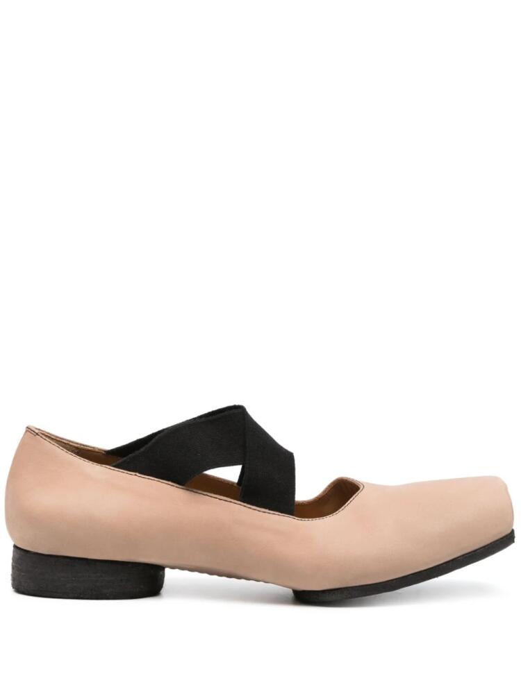 Uma Wang suede ballerina shoes - Brown Cover