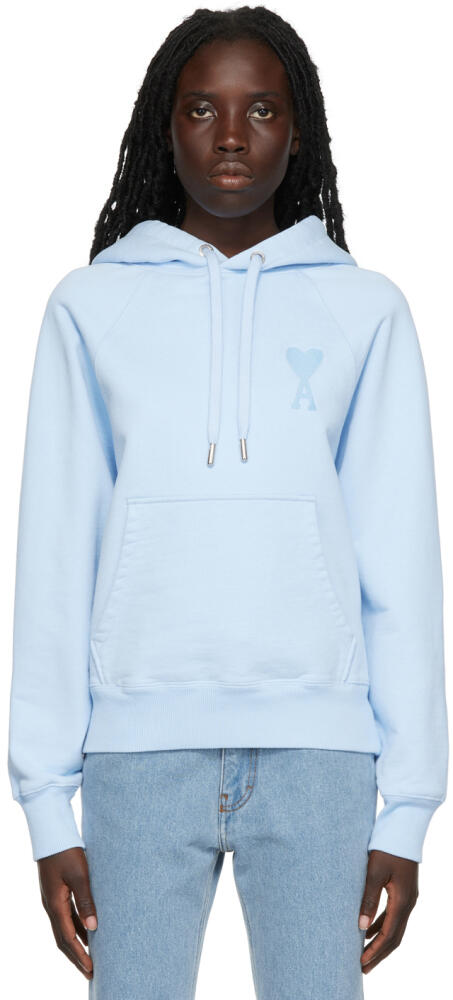 AMI Paris Blue Ami de Cœur Hoodie Cover