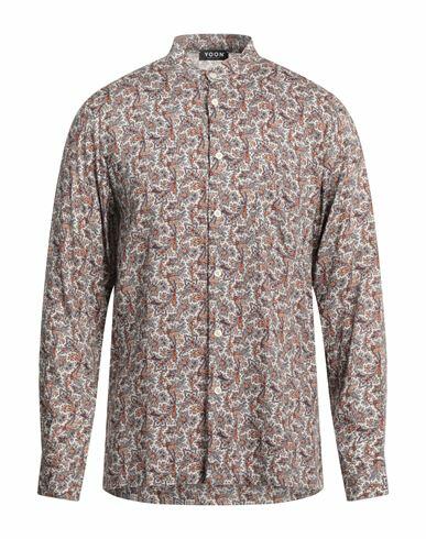 Yoon Man Shirt Brown Viscose Cover