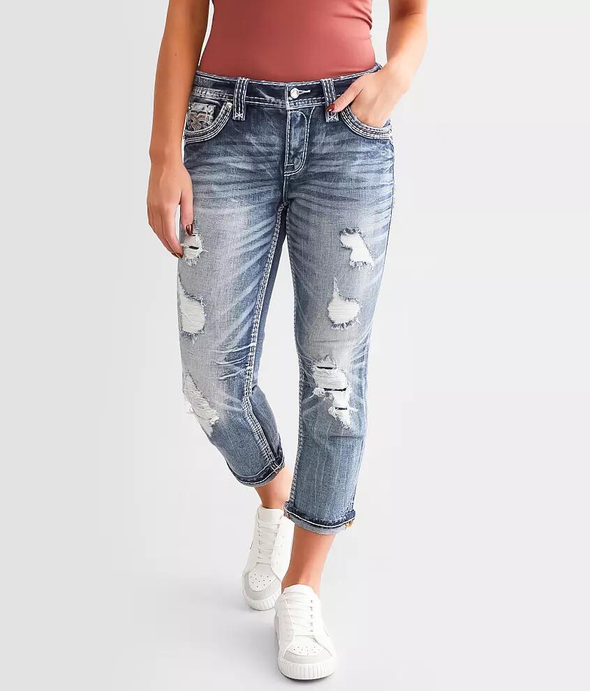 Rock Revival Cheska Easy Stretch Capri Jean Cover