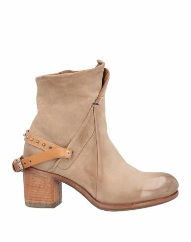 A. s.98 Woman Ankle boots Khaki Soft Leather Cover