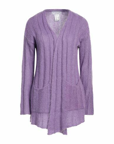 Kaos Woman Cardigan Light purple Mohair wool, Acrylic, Polyamide Cover