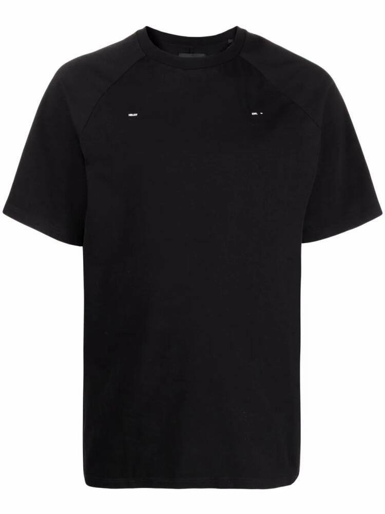 HELIOT EMIL logo crew-neck T-shirt - Black Cover