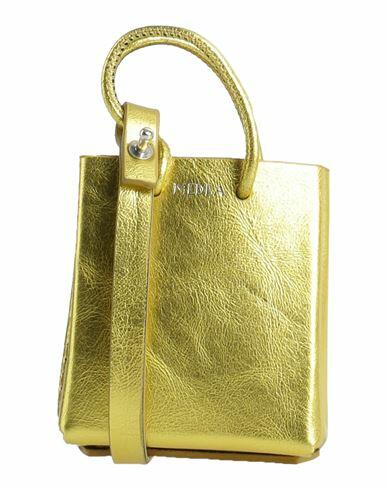 Medea Woman Shoulder bag Yellow Leather Cover