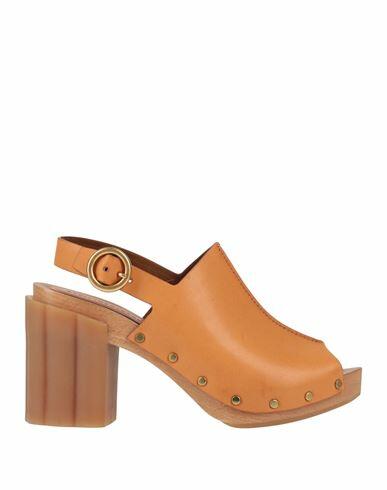 Stella Mccartney Woman Mules & Clogs Camel Textile fibers Cover