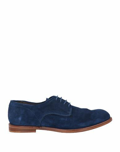 Jp/david Man Lace-up shoes Blue Leather Cover