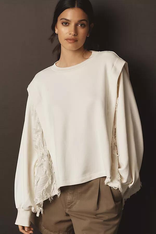 By Anthropologie Twofer Sweatshirt Cover