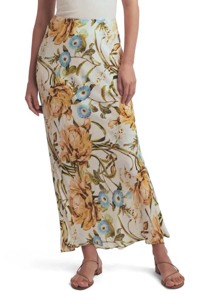 Favorite Daughter The Gwen Floral Print Maxi Skirt in Botanical Tangle Cover