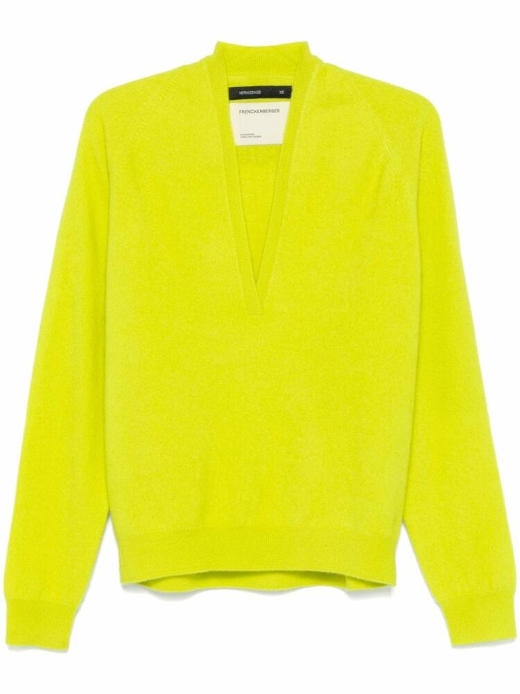 Frenckenberger Johnny sweater - Yellow Cover