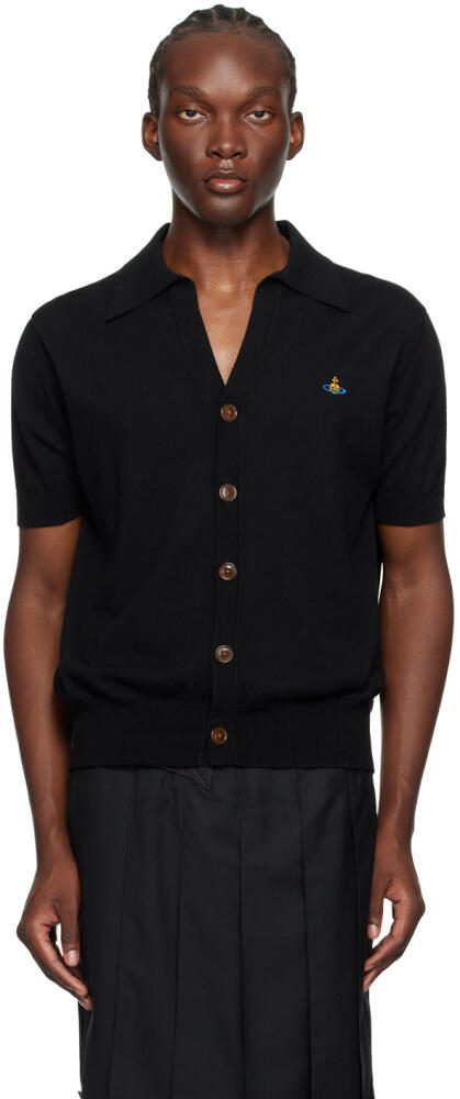 Vivienne Westwood Black Polo Cardigan Cover