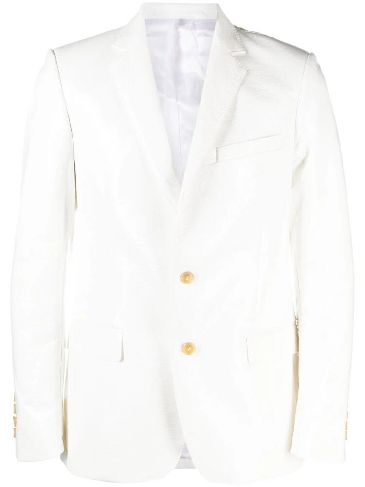 Walter Van Beirendonck single-breasted tailored blazer - White Cover