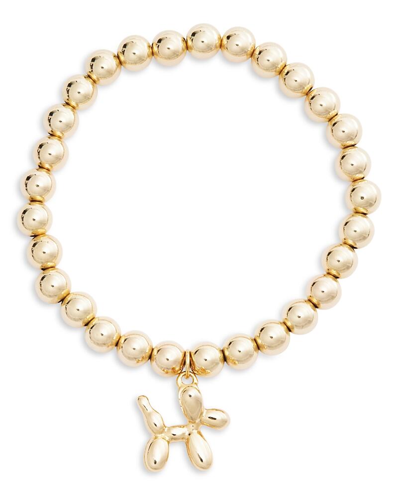 Alexa Leigh Balloon Dog Beaded Stretch Bracelet in 14K Gold Filled - Exclusive Cover