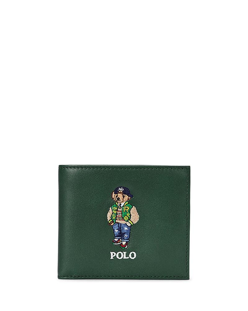 Polo Ralph Lauren Polo Bear Leather Billfold Wallet Cover