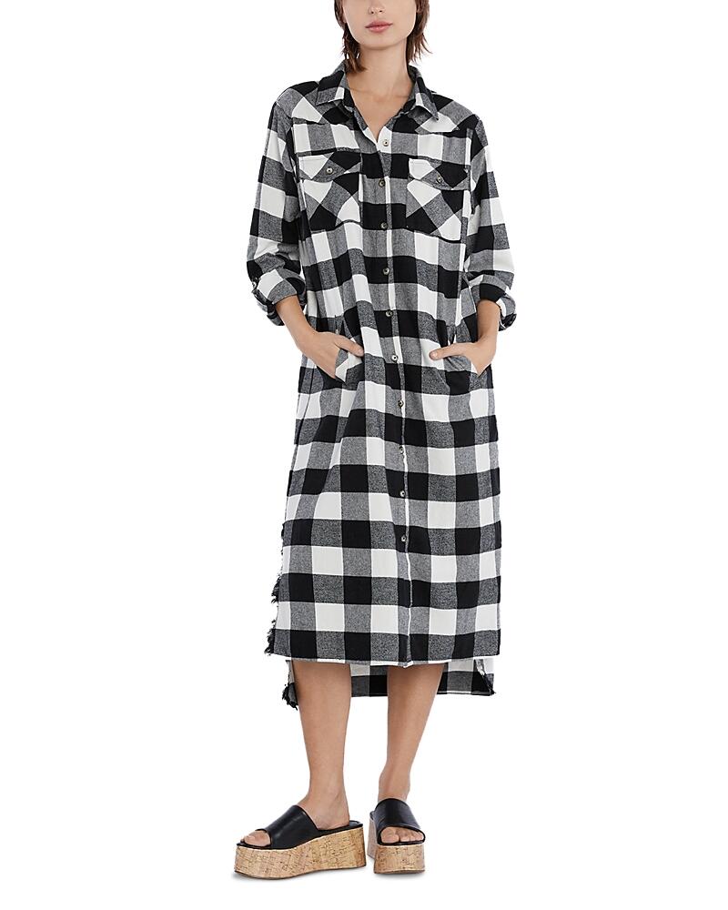 Billy T Buffalo Plaid Shirt Dress Cover