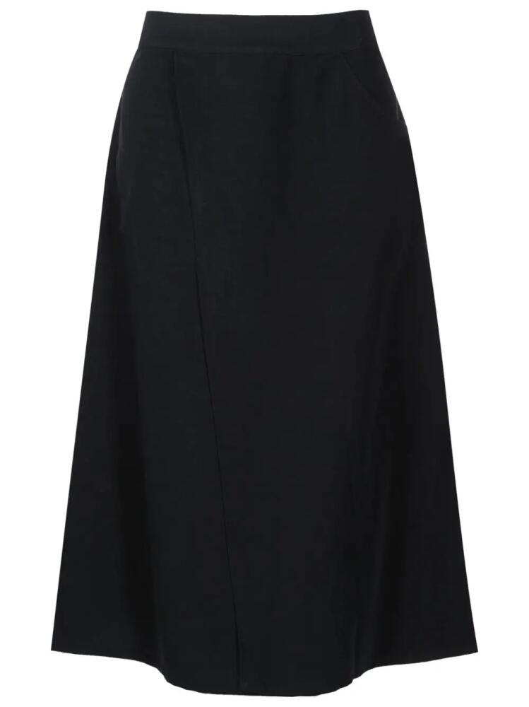 Uma | Raquel Davidowicz high-waisted A-line skirt - Black Cover