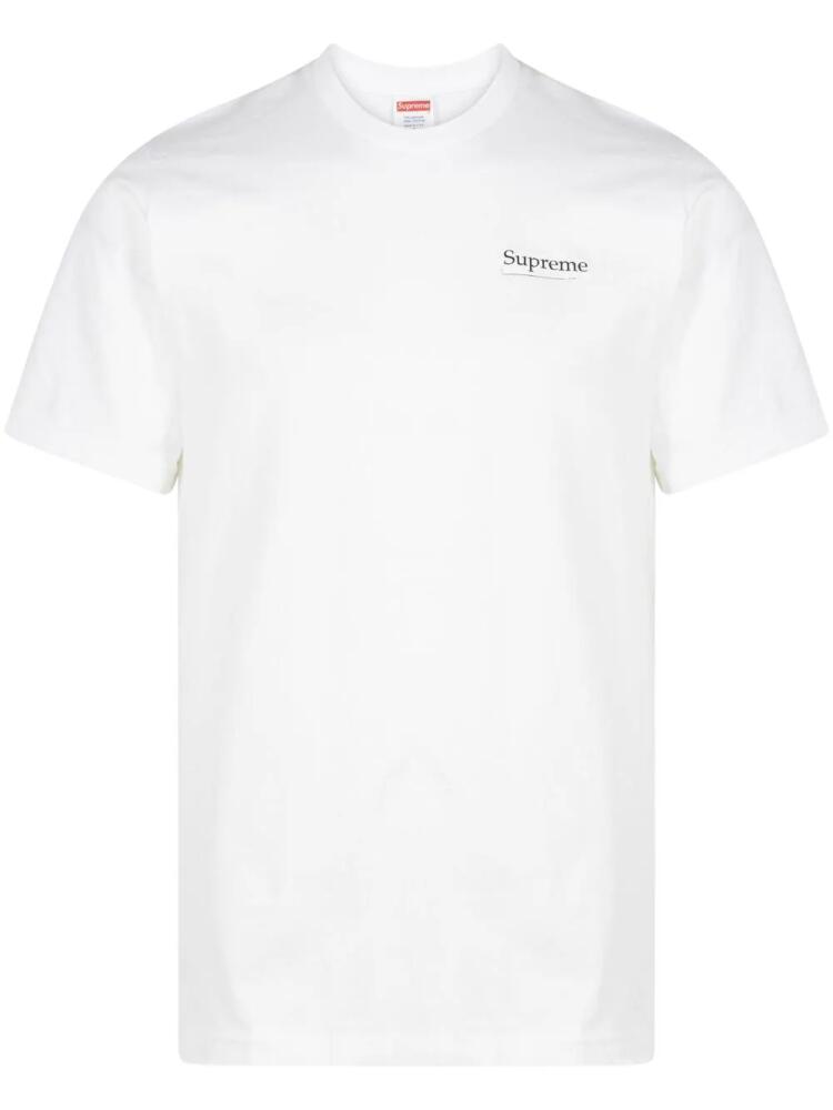 Supreme Blowfish cotton T-shirt - White Cover