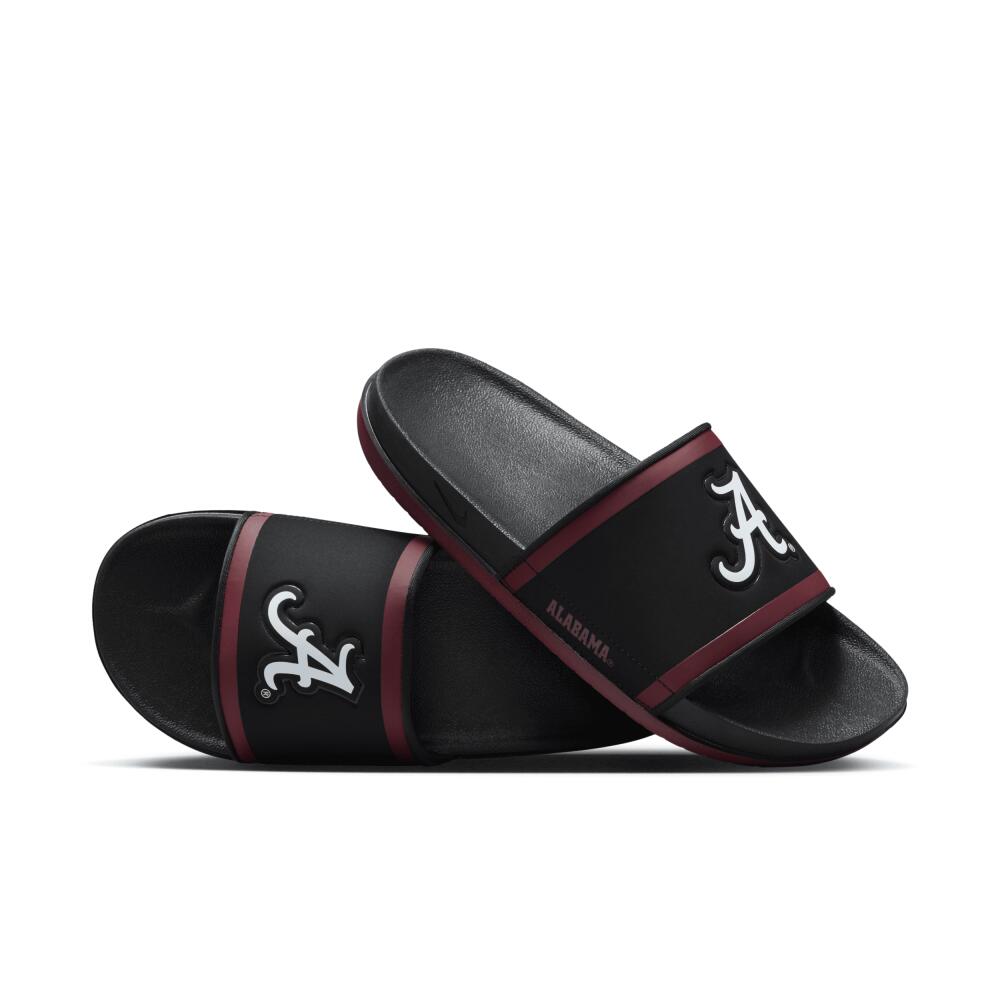 Nike Men's Offcourt (Alabama) Slides in Black Cover