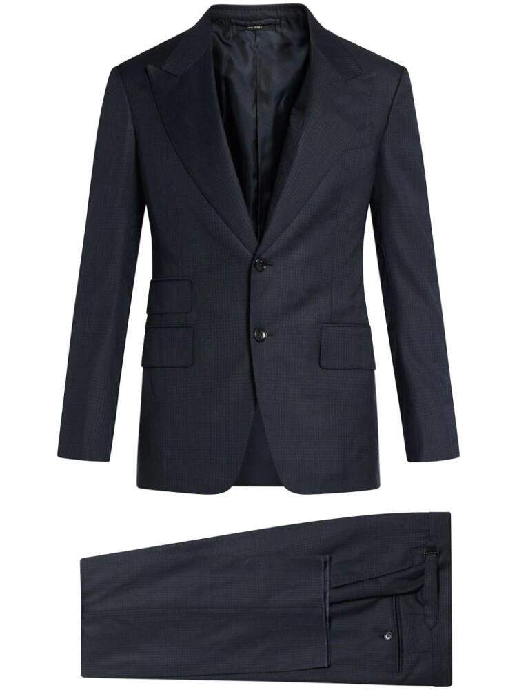 TOM FORD single-breasted suit - Blue Cover