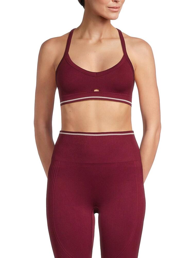 Alala Women's Barre Cami Bra - Garnet Cover