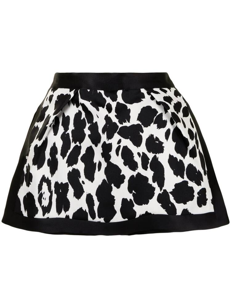 Isabel Sanchis leopard-print skorts - Black Cover