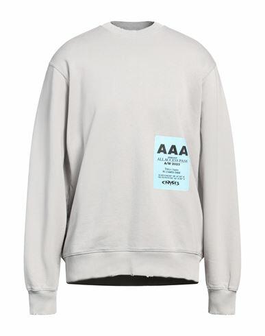 Ambush Man Sweatshirt Light grey Cotton Cover