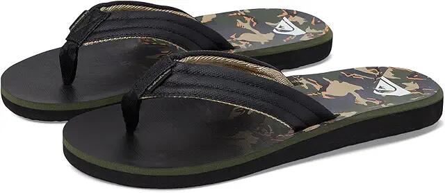 Quiksilver Carver Print (Green 1) Men's Sandals Cover